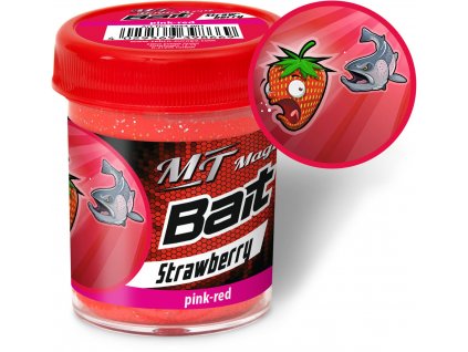 Těsto na pstruhy Quantum Magic Trout BAIT Taste Strawberry pink/red  50g