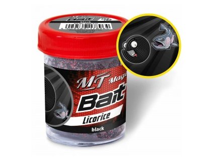 Těsto na pstruhy Quantum Magic Trout BAIT Taste Licorice/black  50g