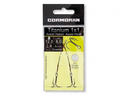 Stinger Cormoran Titanium 1x1  12cm 18kg 2ks