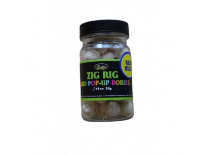 Lastia ZIG RIG Fluo Pop Up Boilies Red Bull 14mm 30g