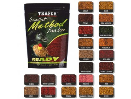 Traper Krmítková Směs Groundbait Method Feeder Ready Cejn Turbo 750g