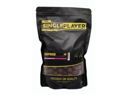 SinglePlayer Boilies SOLUBLE Surprise 1kg 20mm