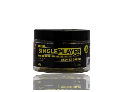 SinglePlayer Boilies Pop Up Scopex Cream 50g 16mm