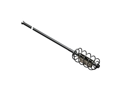 Drátěné krmítko s vedením a zátěží 20mm 20g