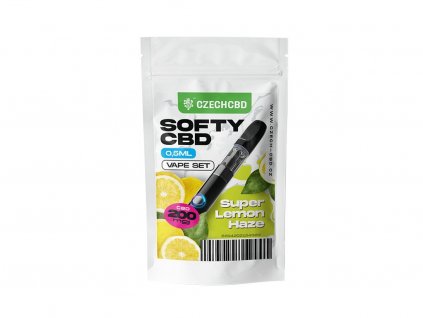 Softy CBD vape Super Lemon Haze Czech CBD