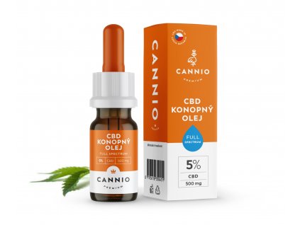 Cannio CBD olej Full Spectrum 5%