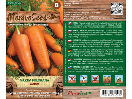 1833mm Mrkev poloraná Katrin, 63709