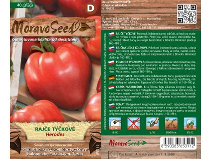 2783mm Rajče tyčkové Herodes, 65311