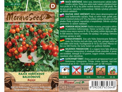 2663mm Rajče keříčkové balkónové Bajaja, 65364[G]