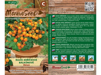 2666mm Rajče keříčkové balkónové Venus, 65362