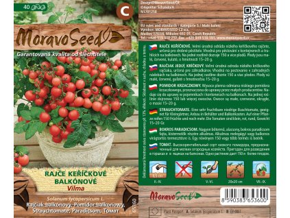 2667mm Rajče keříčkové balkónové Vilma, 65360