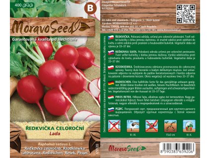 3094mm Ředkvička celoroční Lada, 65920