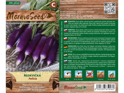 3173mm Ředkvička Felicia, 65906