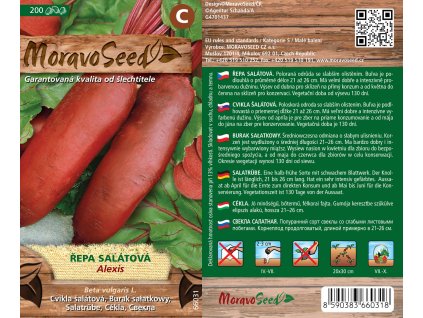 3200mm Řepa salátová Alexis, 66031