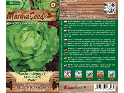 3546mm Salát hlávkový celoroční Panter, 66326
