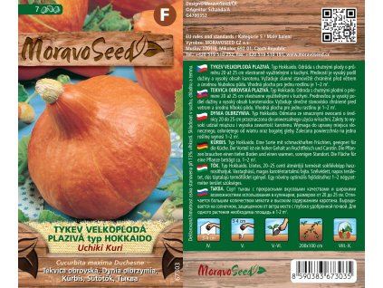 3902mm Tykev velkoplodá plazivá Uchiki Kuri, 67303