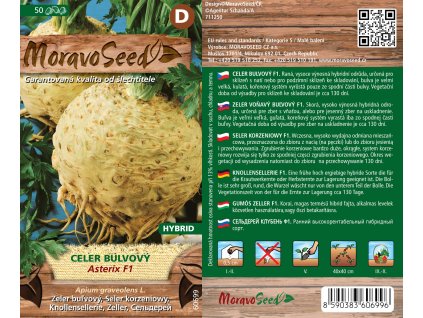 0302mm Celer bulvový Asterix F1, 60699