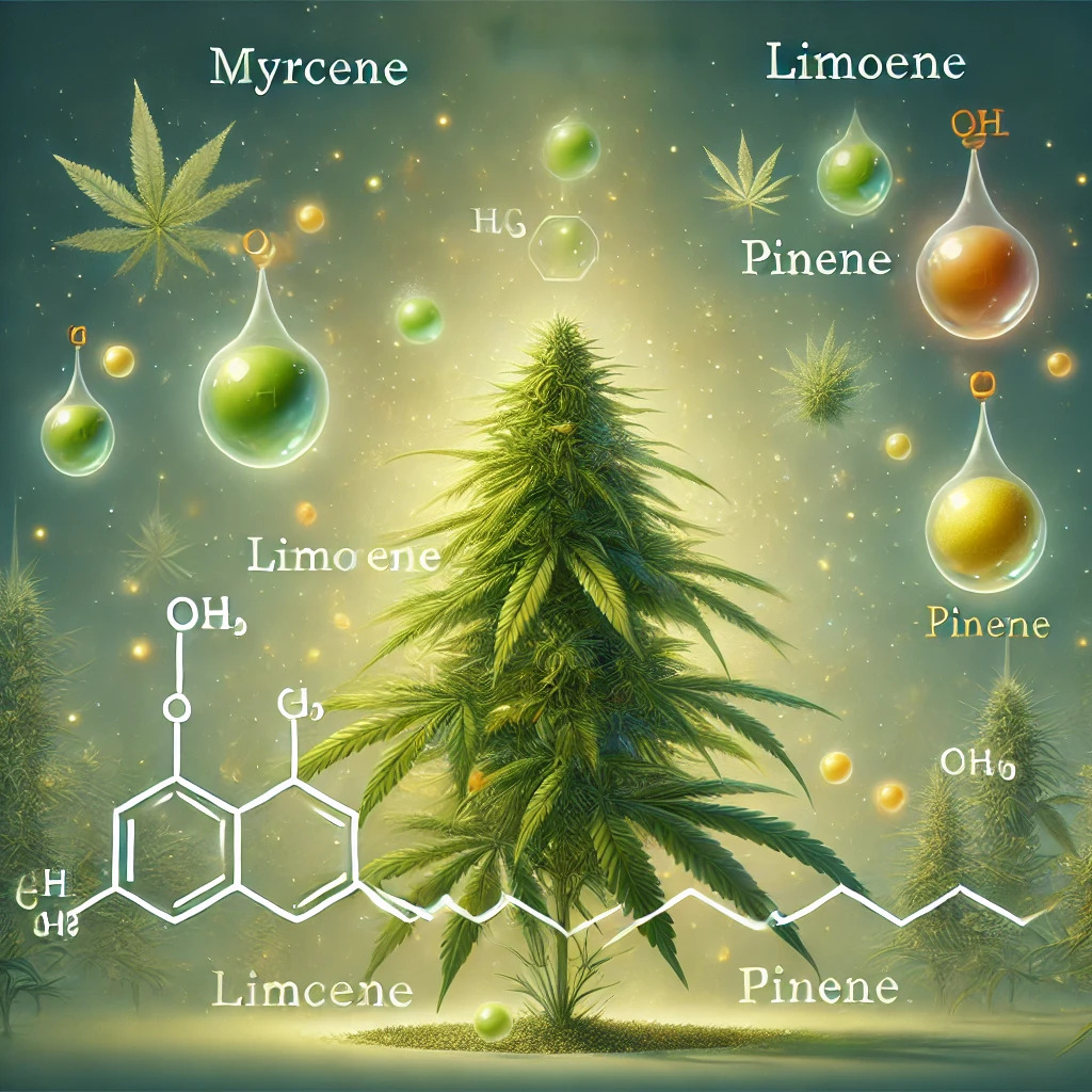 Konopné Terpeny a Jejich Účinky: Jak Ovliňují Vůni, Chuť a Účinky Marihuany