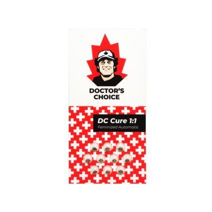 DC Cure AUTO CBD 1:1 Auto – samonakvétací semena | Doctor's Choice