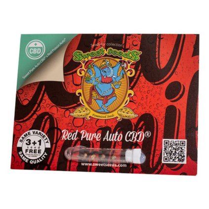 Red Pure AUTO CBD® Auto – samonakvétací semena | Sweet Seeds