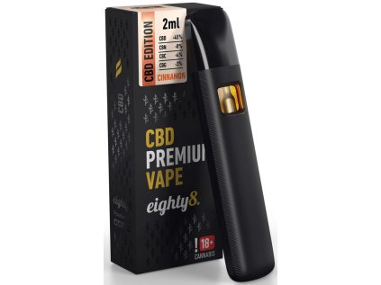CBD Vape Pen Premium Cinnamon Eighty8 semenacannabis