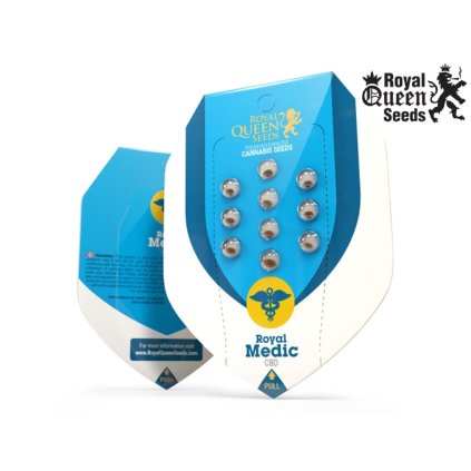 VÝPRODEJ – feminizovaná semena | Royal Medic CBD | Royal Queen seeds