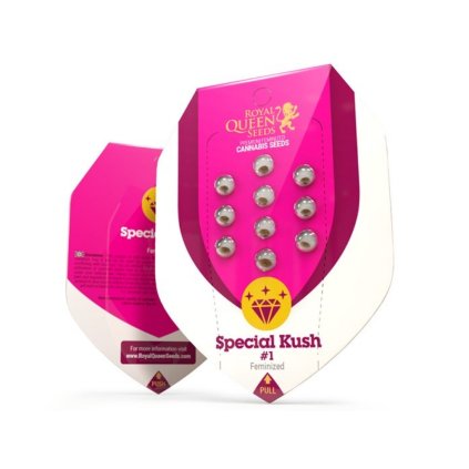 VÝPRODEJ – feminizovaná semena | Special Kush # 1 | Royal Queen Seeds