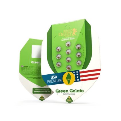 VÝPRODEJ Auto – samonakvétací semena | Green Gelato AUTO | Royal Queen Seeds