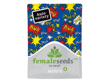 Ak AUTO | Female Seeds ((Ks) Feminized 10 + 2 Zdarma)
