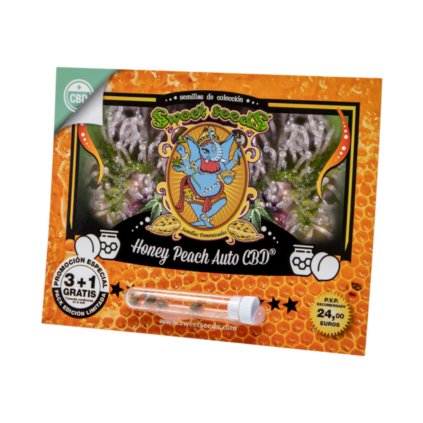 Honey Peach AUTO CBD® Auto – samonakvétací semena | Sweet Seeds