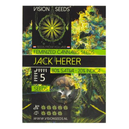 Jack Herer – feminizovaná semena | Vision Seeds