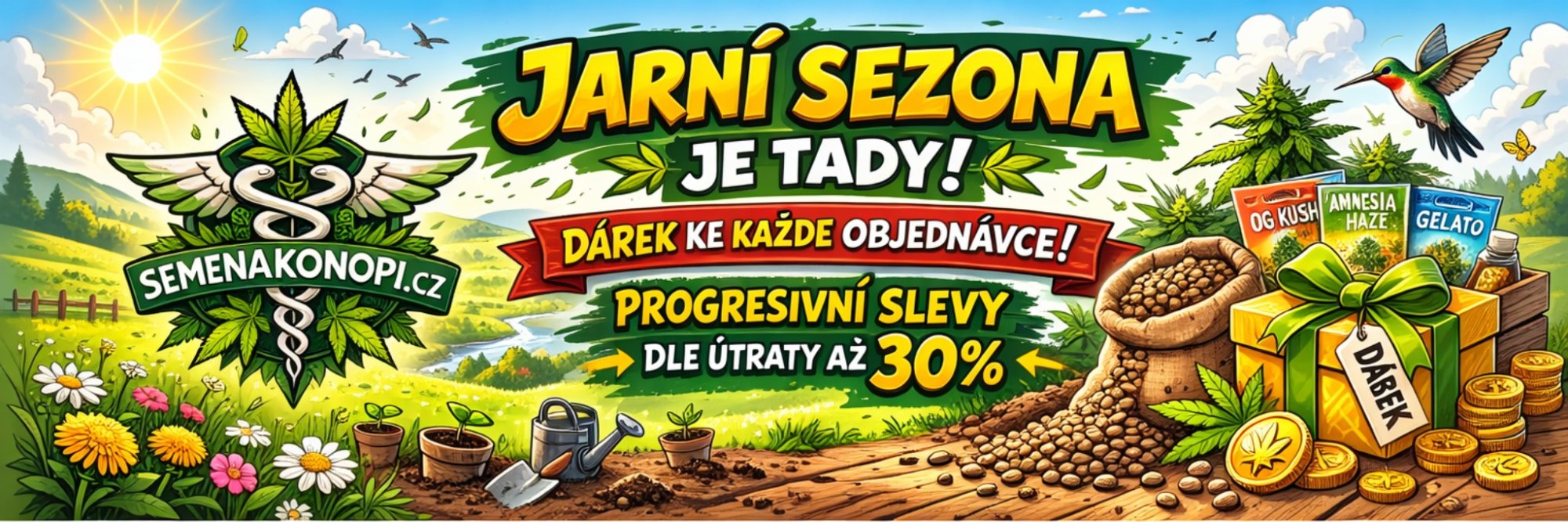 Jarní sezona je tu, jak si vybrat správná semena ?