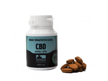 EINZIGARTIGE Pillen 90 Stück 5000 mg CBD