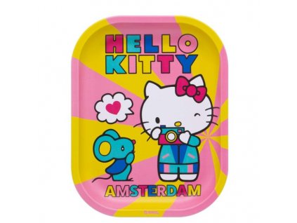 Bandeja Metal 18x14 cm Hello Kitty Retro Tourist