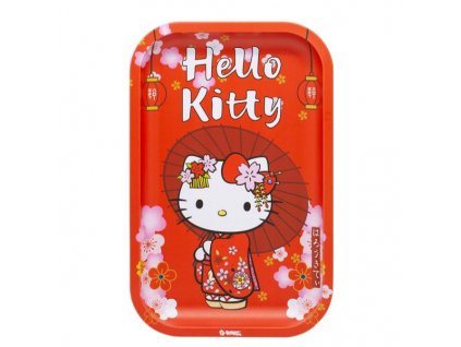 Bandeja Metal 28x18 cm Hello Kitty Red Kimono