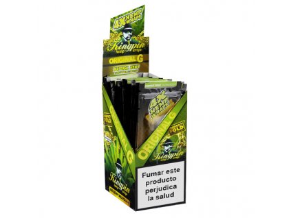 Blunts Kingpin Hemp Wraps Original Natural ES 24 x 4 ud