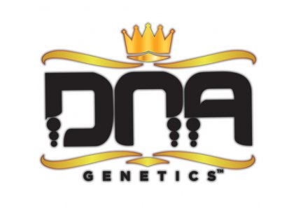 DNA Genetics Logo Black