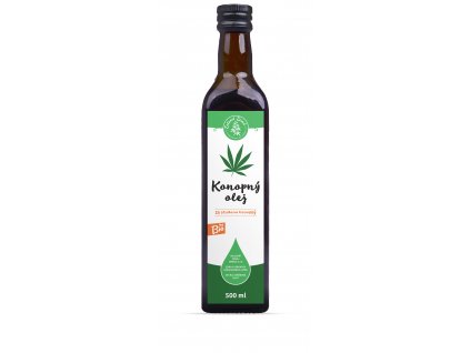 KONOPNÝ OLEJ  ČR , BIO  500 ml - ZELENÁ ZEMĚ ⎮ SEMENACANNABIS.CZ