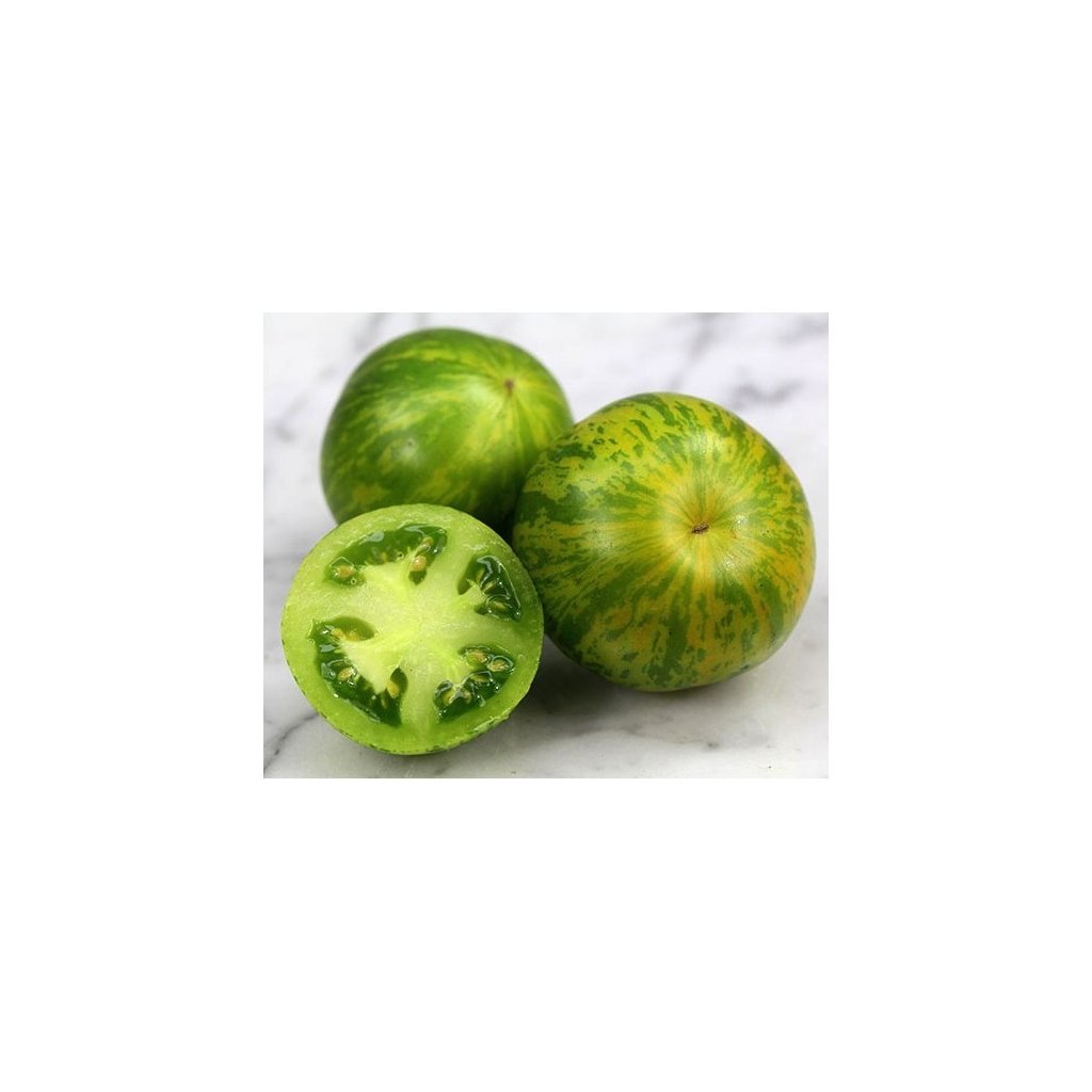 Rajče tyčkové zelené Green Zebra - semena rajčat 10 ks