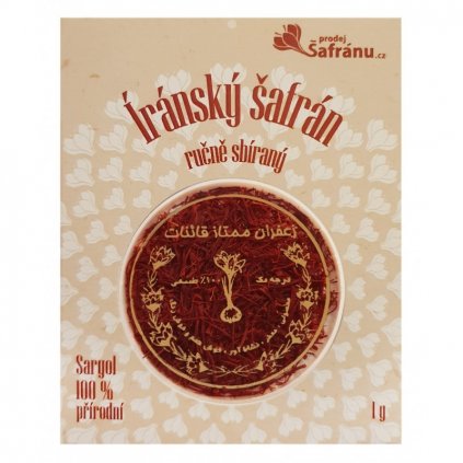 ÍRÁNSKÝ ŠAFRÁN SARGOL - 1G
