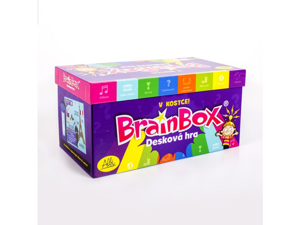 Albi V kostce! Desková hra Brain Box