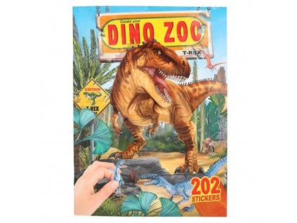 Kreativní sešit Dino World Vytvoř si svojí Dino Zoo