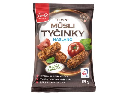 Mini müsli Tyčinky Paradajka/Bazalka Bez lepku 70g