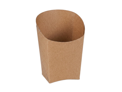 Papírová miska na hranolky kraf 150 g (kapsa):50ks