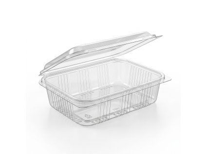 Vanička s integ víčk hranatá 1000 ml 50 ks