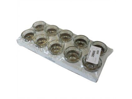 svícen skleněný