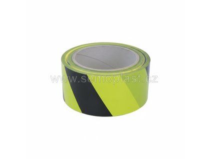 PVC páska žluto černá