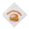 Sáček papírový na hamburger 16 x 16cm:500ks