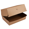 Box na burger Plus kraft 19,5x13,5x10cm:1ks