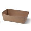 Papírová miska 13,5x7x4,5 cm kraft:1ks